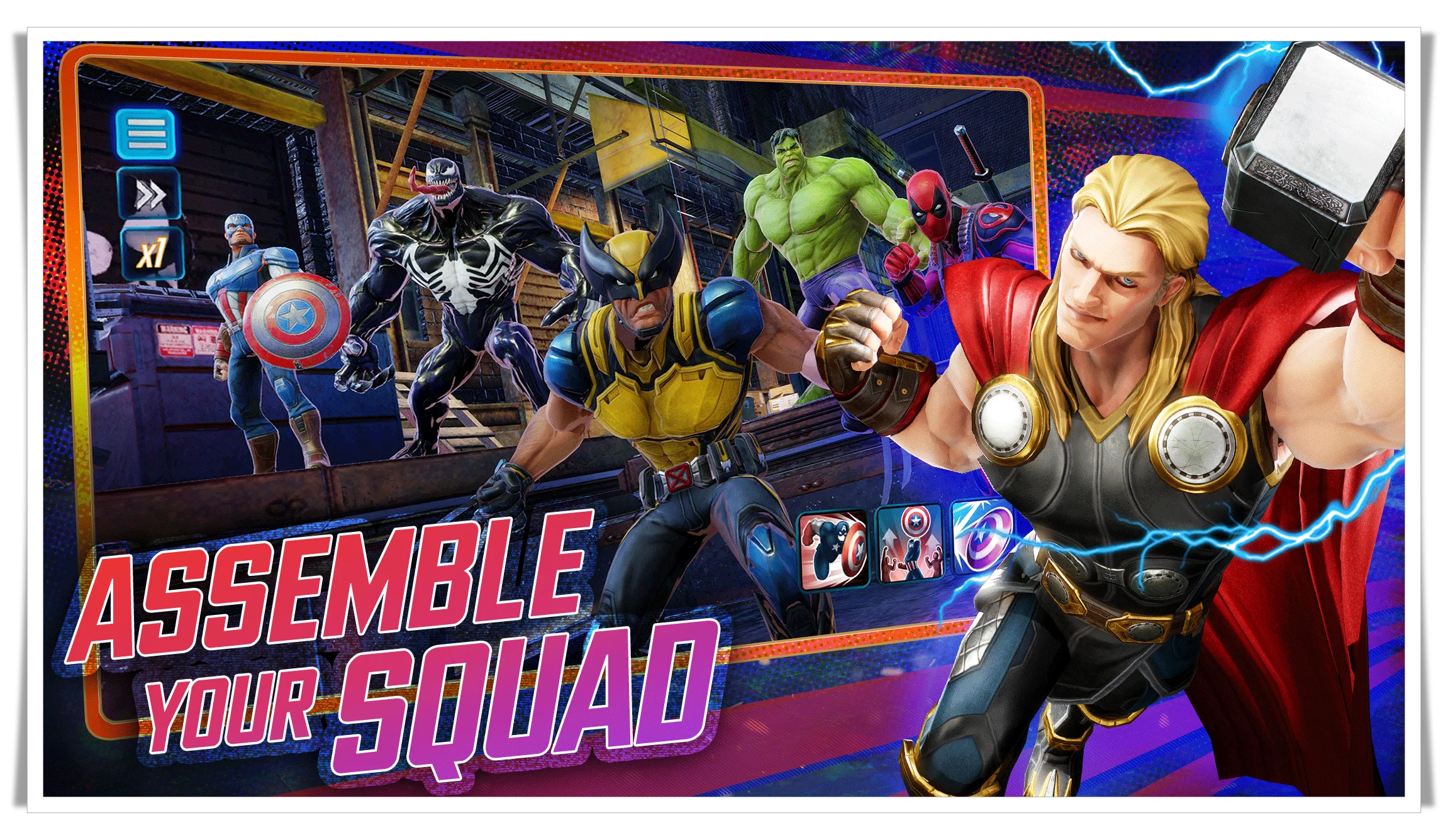 🔥 Download MARVEL Strike Force 6.5.1 APK . Strategy with RPG elements with  heroes Marvel 