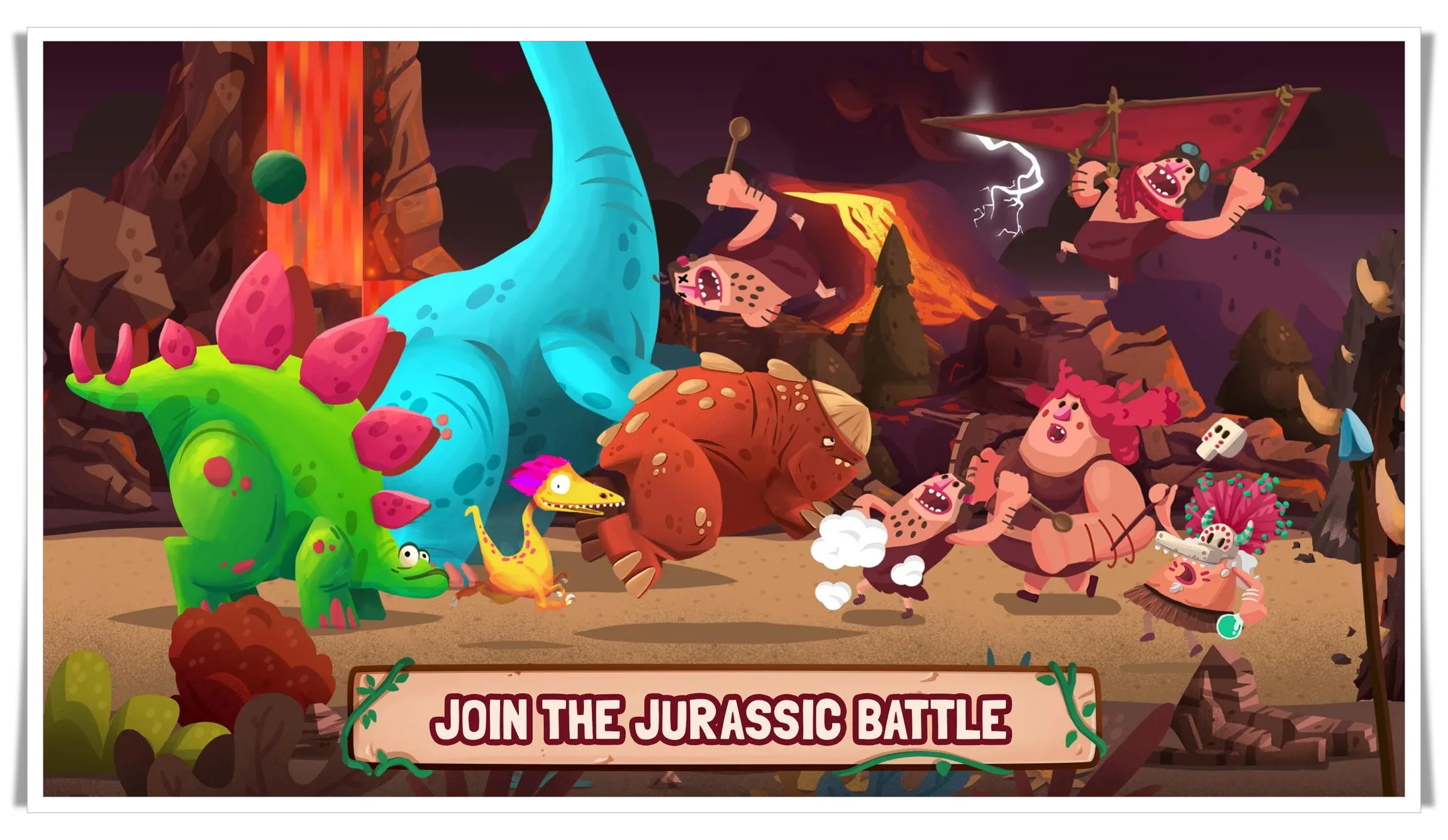 Dino Bash Dinosaur Battle MOD APK 1.9.6 (Unlock all dinos) - QMODAPK.COM