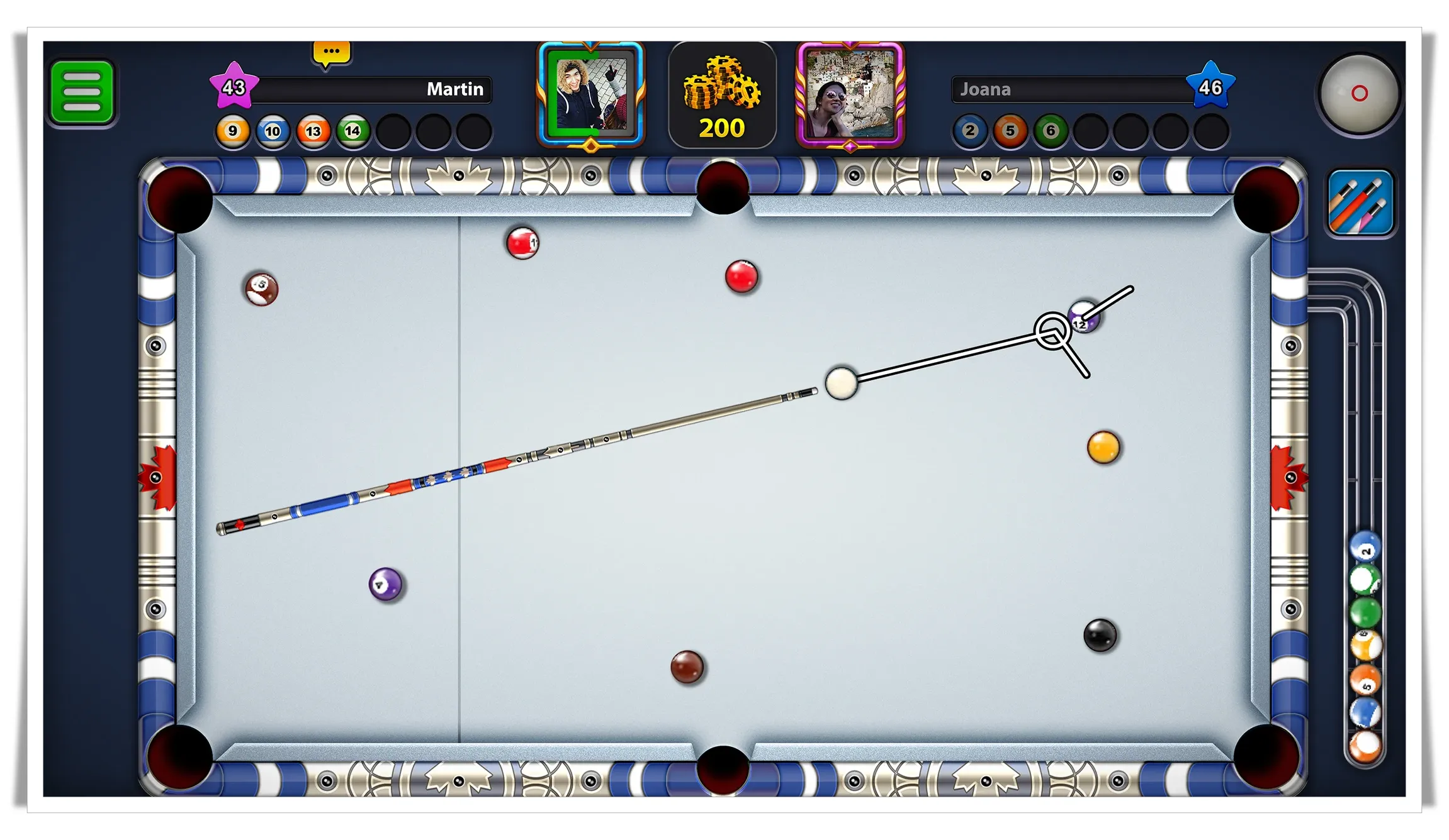 8 Ball Pool 5.14.7 APK + MOD [Mega Menu, 8+ Features] Download