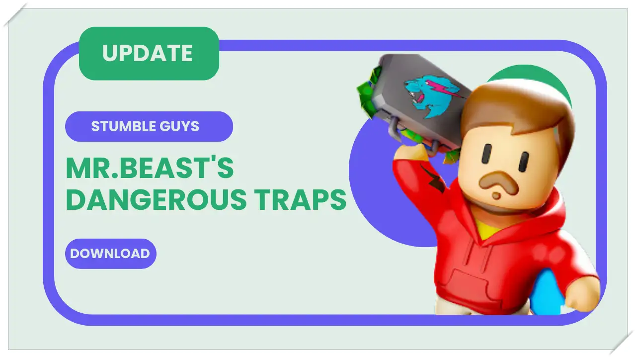 Stumble Guys MrBeast Dangerous Traps
